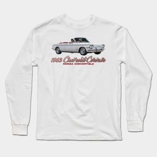 1963 Chevrolet Corvair Monza Convertible Long Sleeve T-Shirt